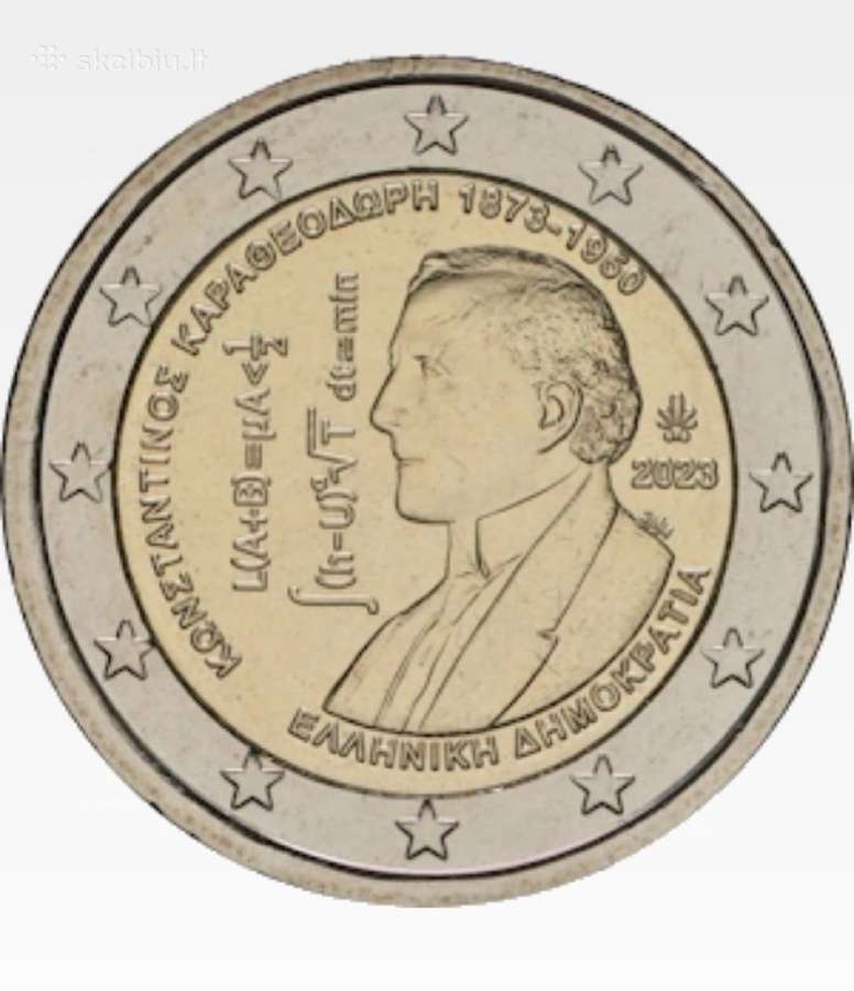 Graikija 2 eurai Unc