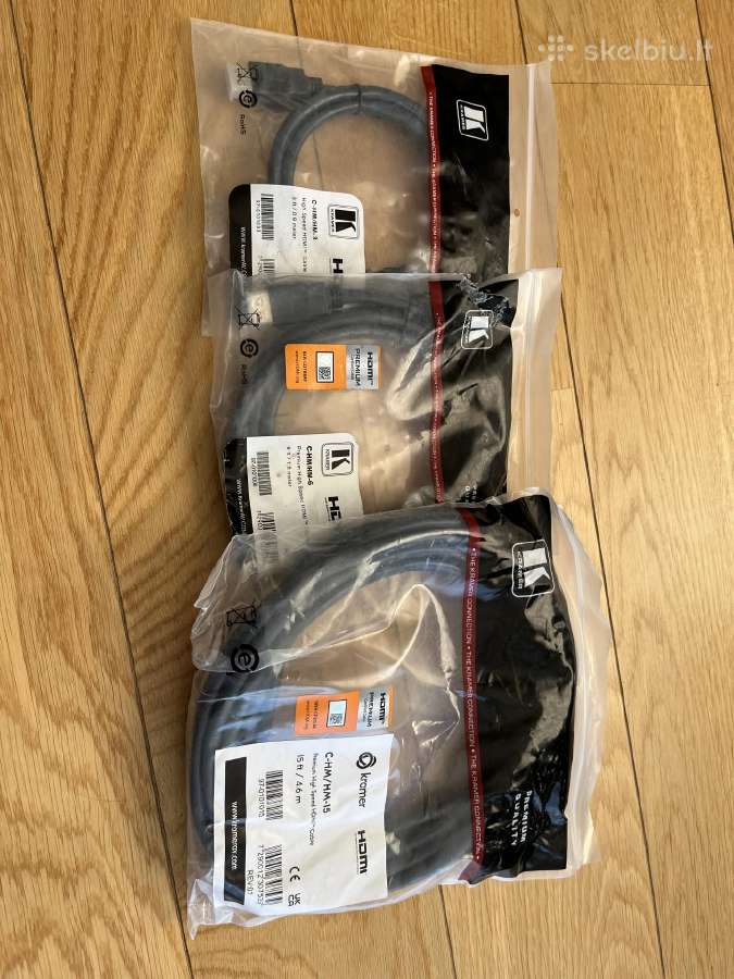 Hdmi įvairaus ilgio
