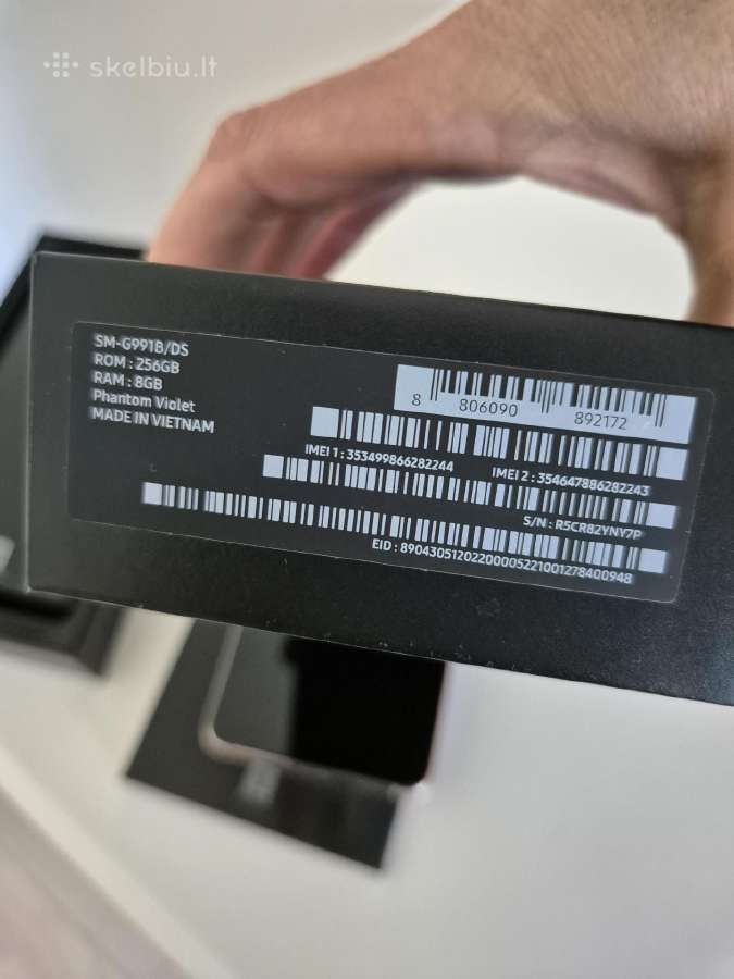 Samsung galaxy S21 5G - 256gb - nuotraukos Nr. 3