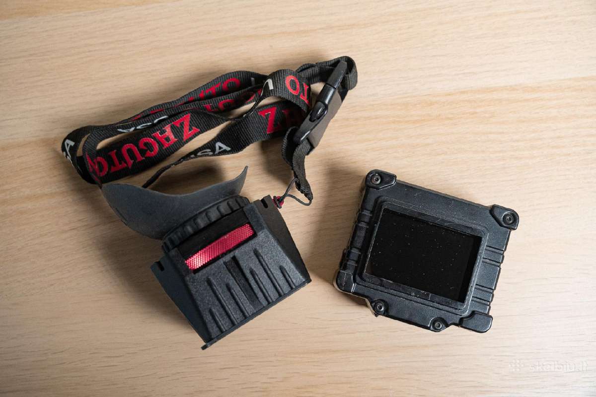 Zacuto Z finder Z-evf-15 video monitorius su lešiu