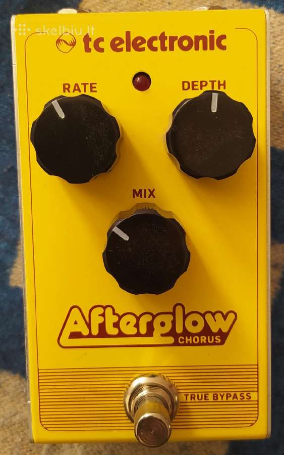 Tc Electronic Afterglow Chorus Gitaros Pedalas