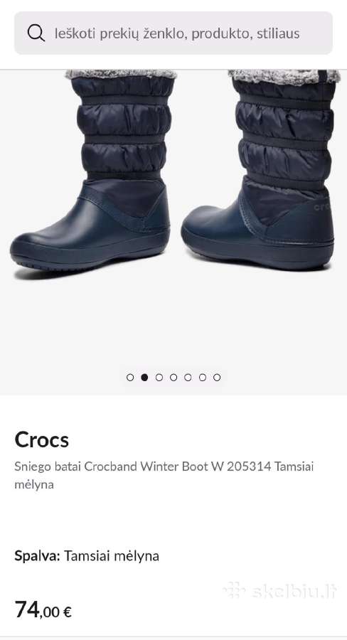 Crocs sniego batai - nuotraukos Nr. 4
