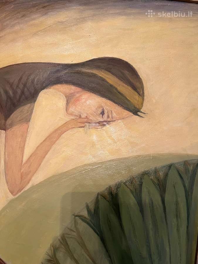 Paveikslas ant drobės, K. Šimonio "Troškulys" - nuotraukos Nr. 5