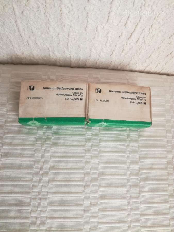 Daug metų turintys,įvairūs vokiški muilai - nuotraukos Nr. 2