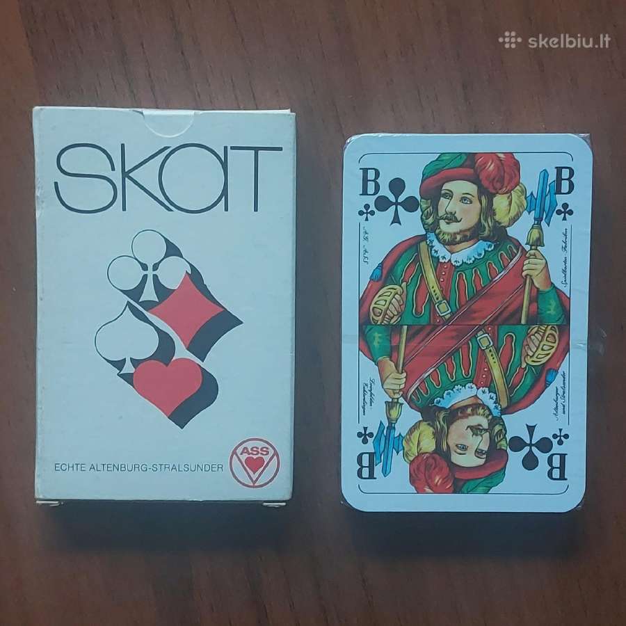 Kolekcines kortos - Skat kortų kaladės .