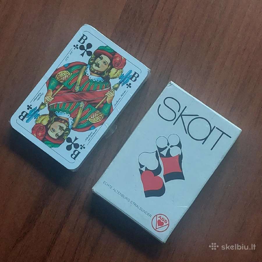Kolekcines kortos - Skat kortų kaladės . - nuotraukos Nr. 3