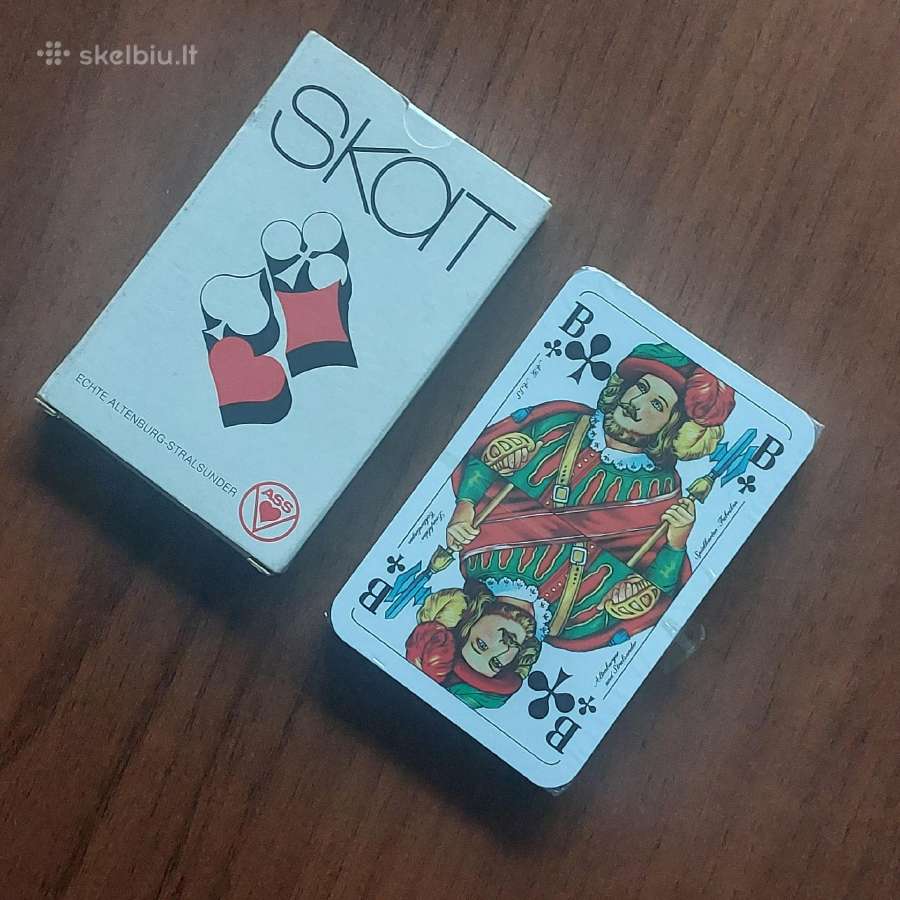 Kolekcines kortos - Skat kortų kaladės . - nuotraukos Nr. 4