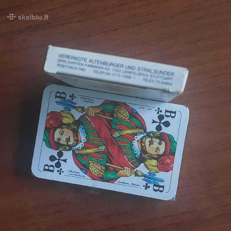 Kolekcines kortos - Skat kortų kaladės . - nuotraukos Nr. 6