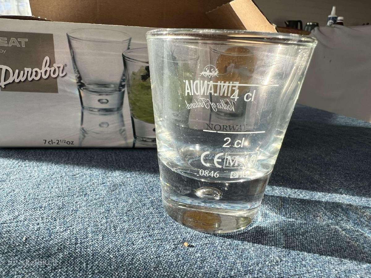 Durobor taurelės degtinei Finlandia, 6 vnt., 70 ml - nuotraukos Nr. 2