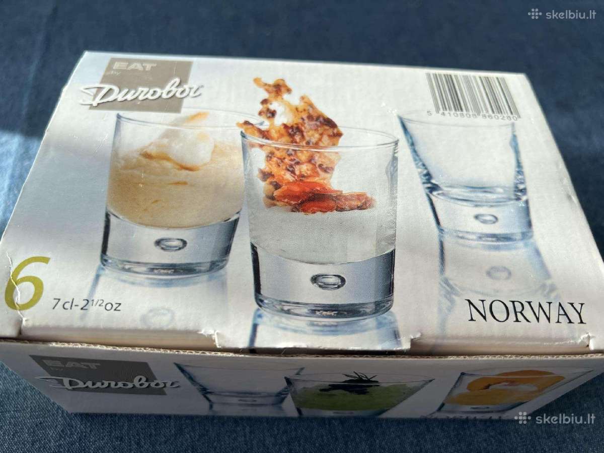 Durobor taurelės degtinei Finlandia, 6 vnt., 70 ml - nuotraukos Nr. 3