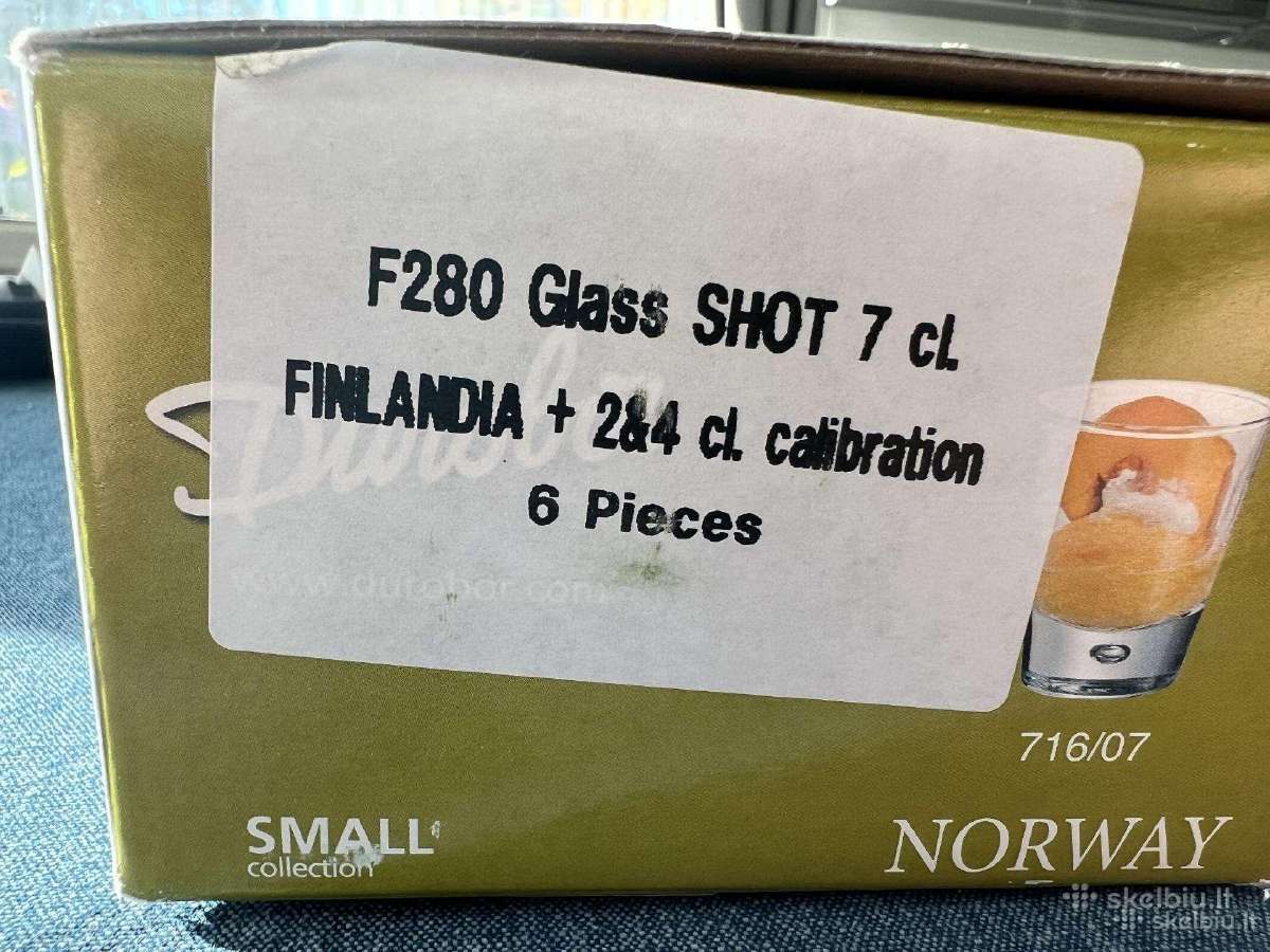 Durobor taurelės degtinei Finlandia, 6 vnt., 70 ml - nuotraukos Nr. 4