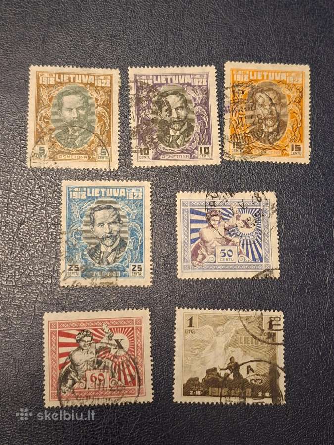 Lietuva 1928 m. Nepriklausoma Lietuva, antsp.
