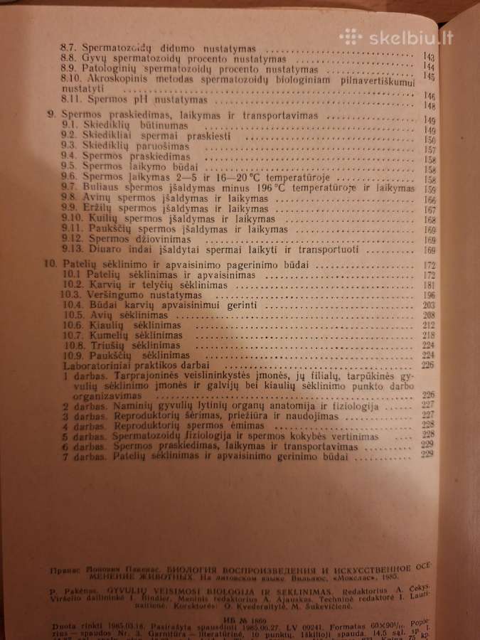 Gyvulių veisimosi biologija ir sėklinimas - nuotraukos Nr. 3