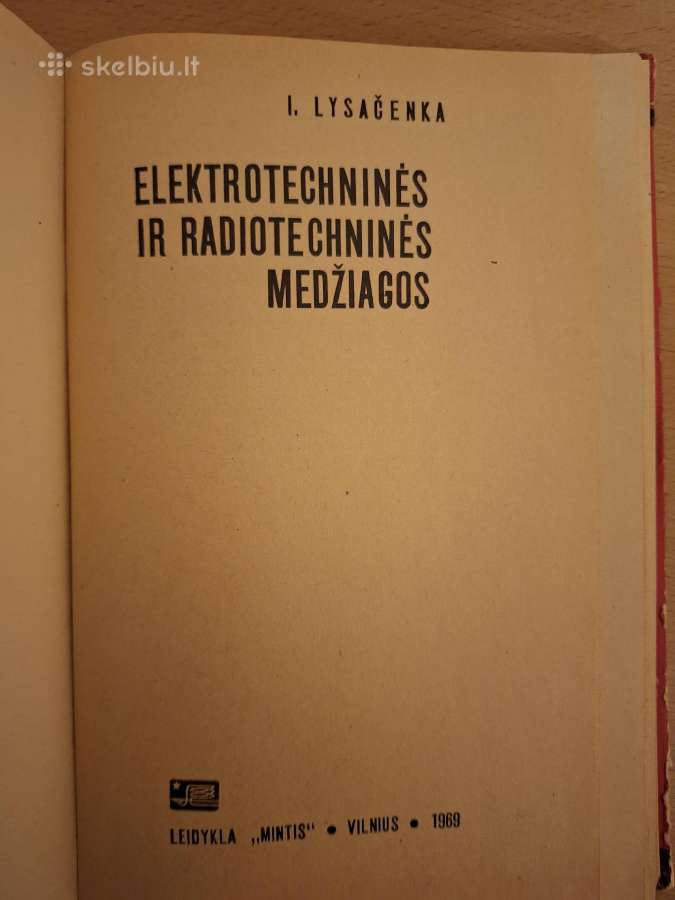 Elektrotechninės ir radiotechninės medžiagos. - nuotraukos Nr. 2