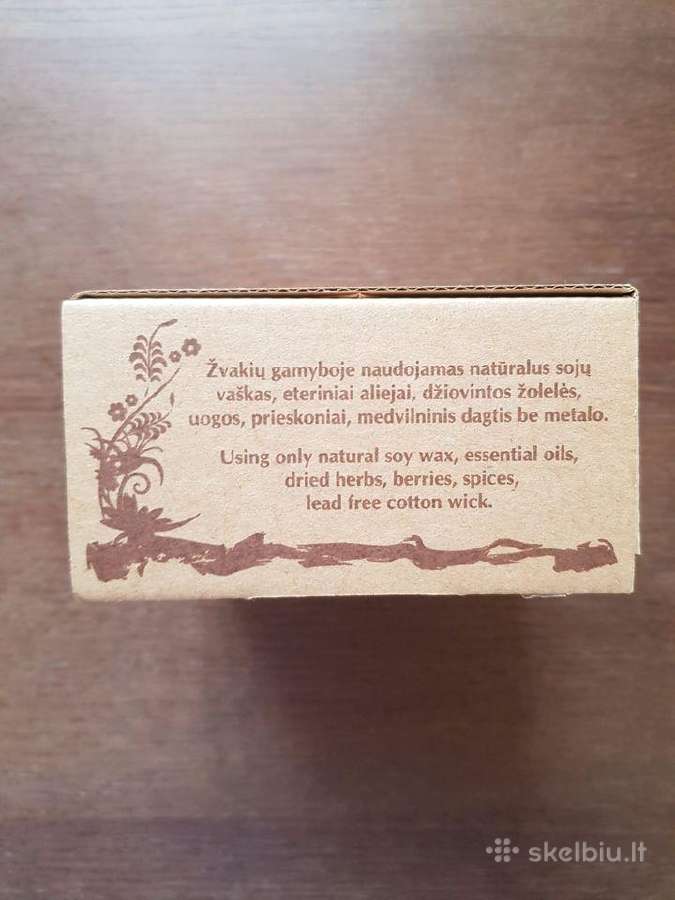 Naturalaus soju vasko zvake 250g - nuotraukos Nr. 9