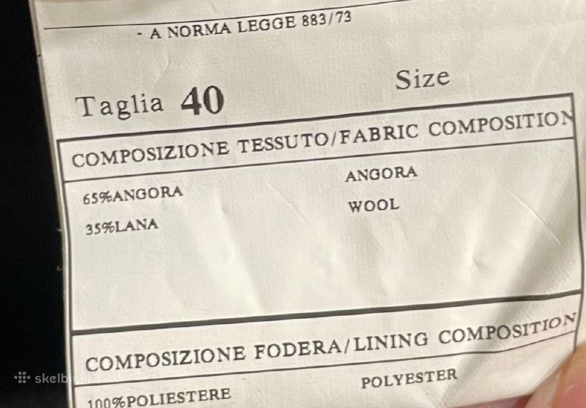 Prabangus Giorgia P paltas - nuotraukos Nr. 5