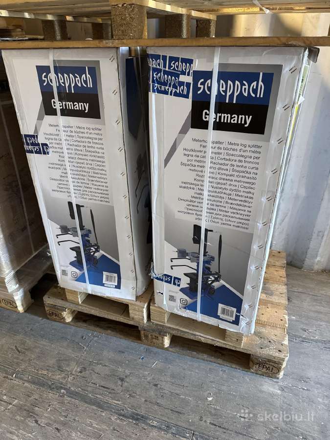 Malkų skaldyklė 10t Compact Scheppach 230v - nuotraukos Nr. 4