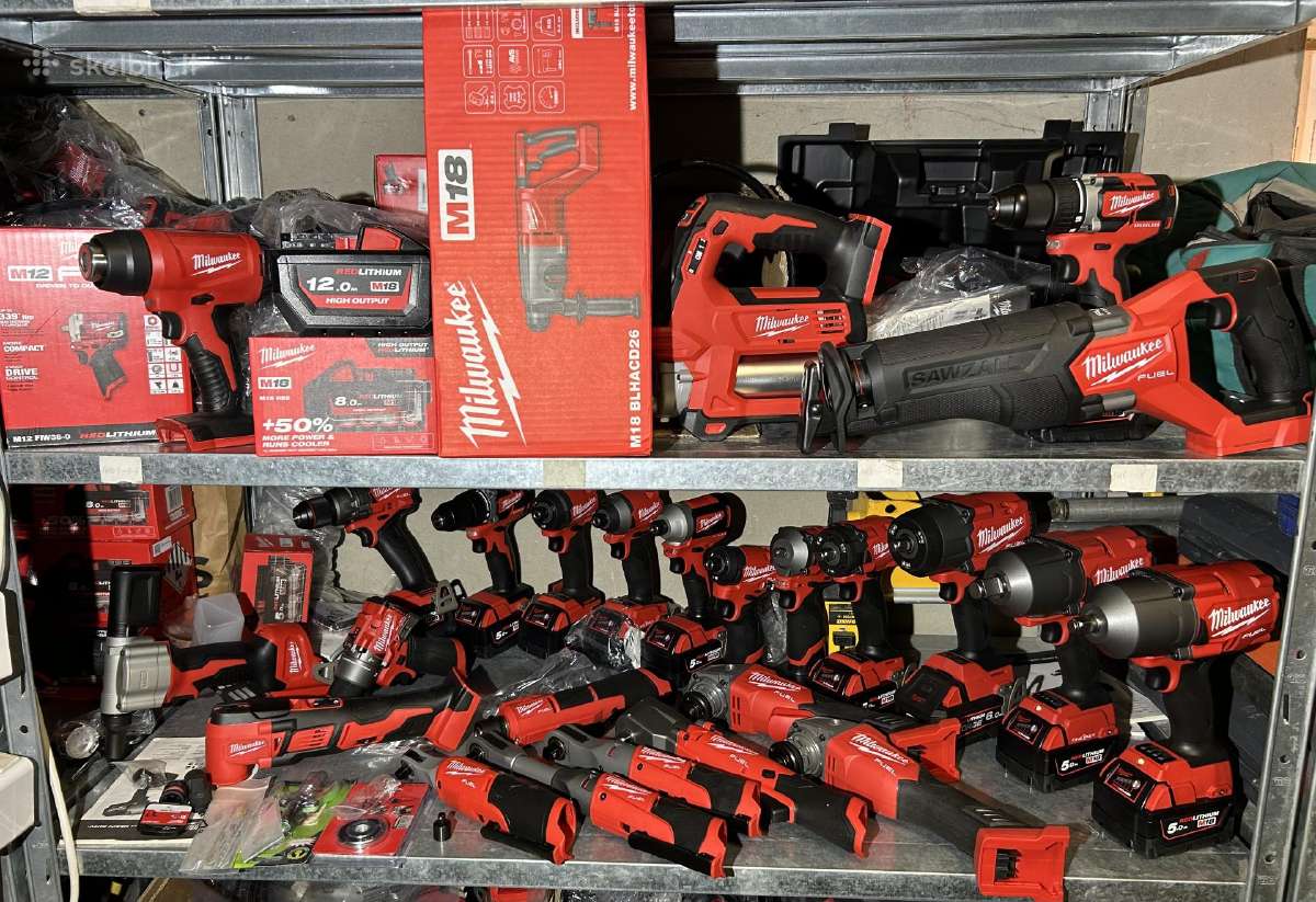 Nauji Originalus Milwaukee m18/m12 ivairus Irankia