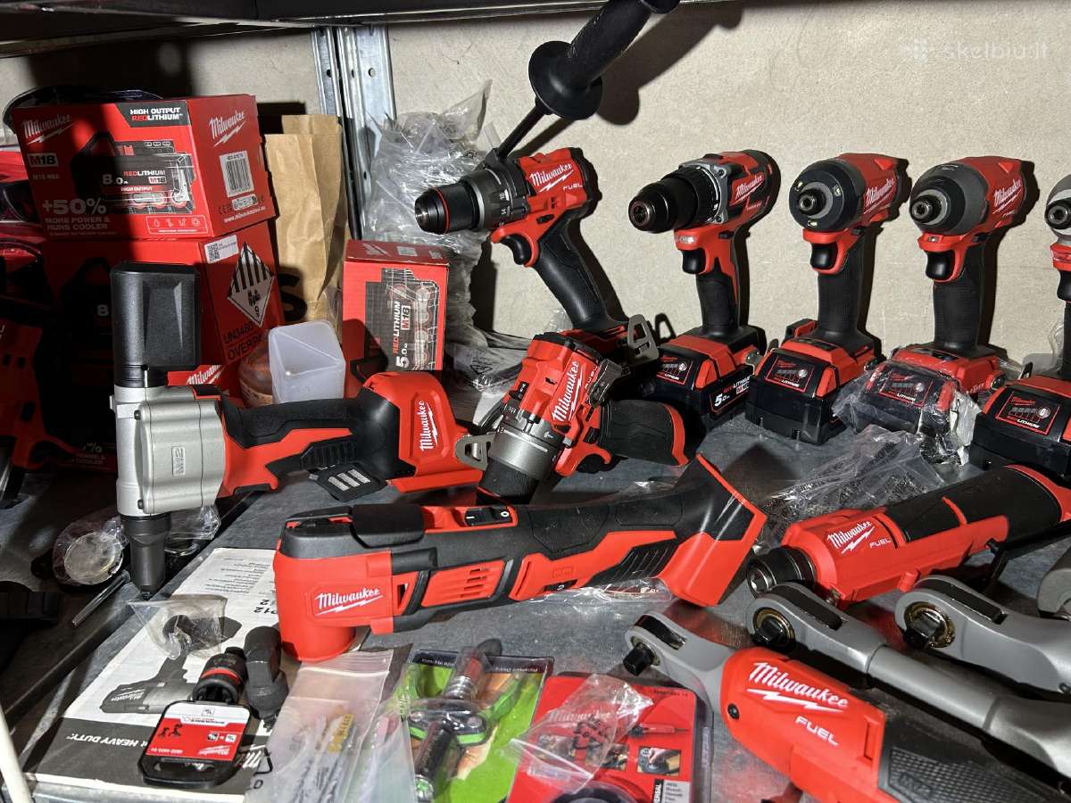 Nauji Originalus Milwaukee m18/m12 ivairus Irankia - nuotraukos Nr. 6