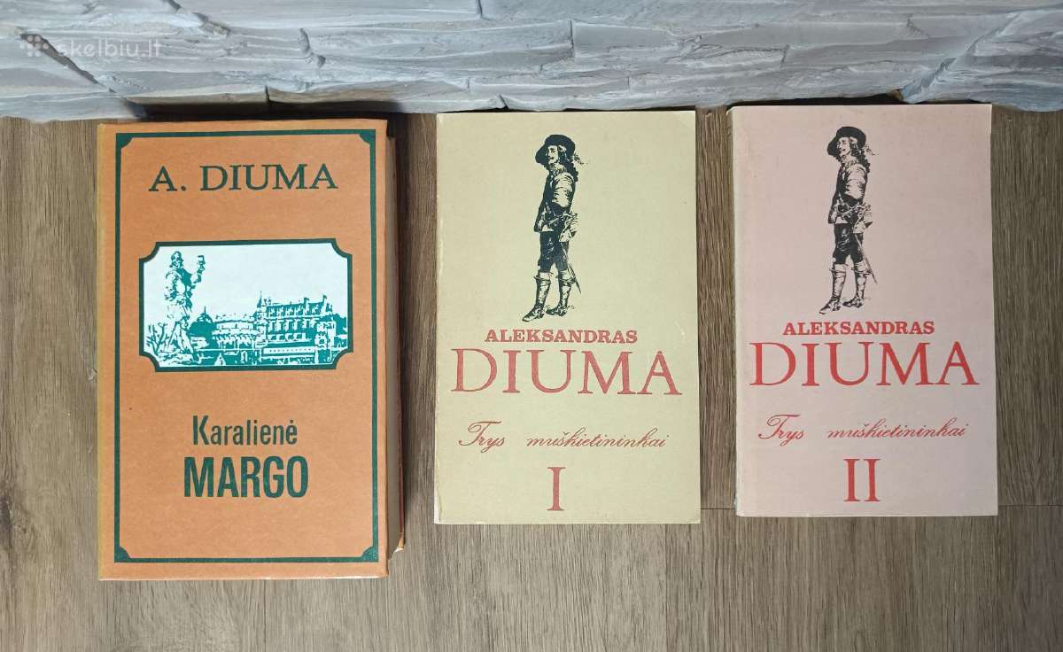 Įvairios Aleksandras Diuma knygos - nuotraukos Nr. 2
