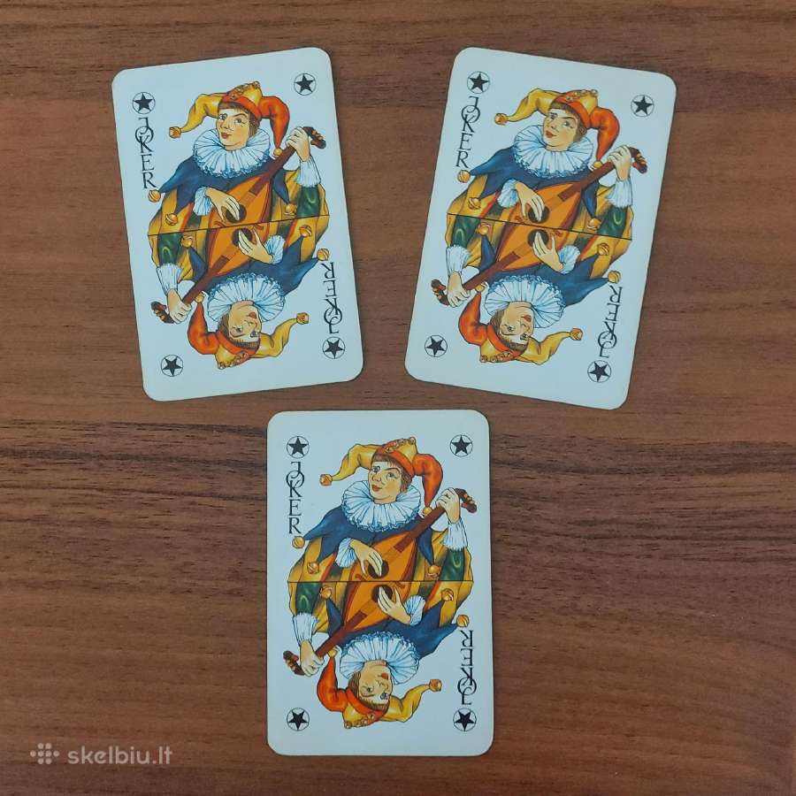 Vokiškas kortų komplektas ( 3 kortų kaladės ) - nuotraukos Nr. 8