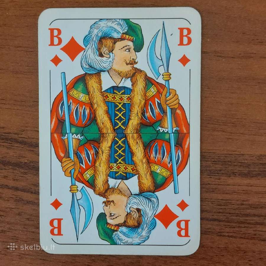 Vokiškas kortų komplektas ( 3 kortų kaladės ) - nuotraukos Nr. 13