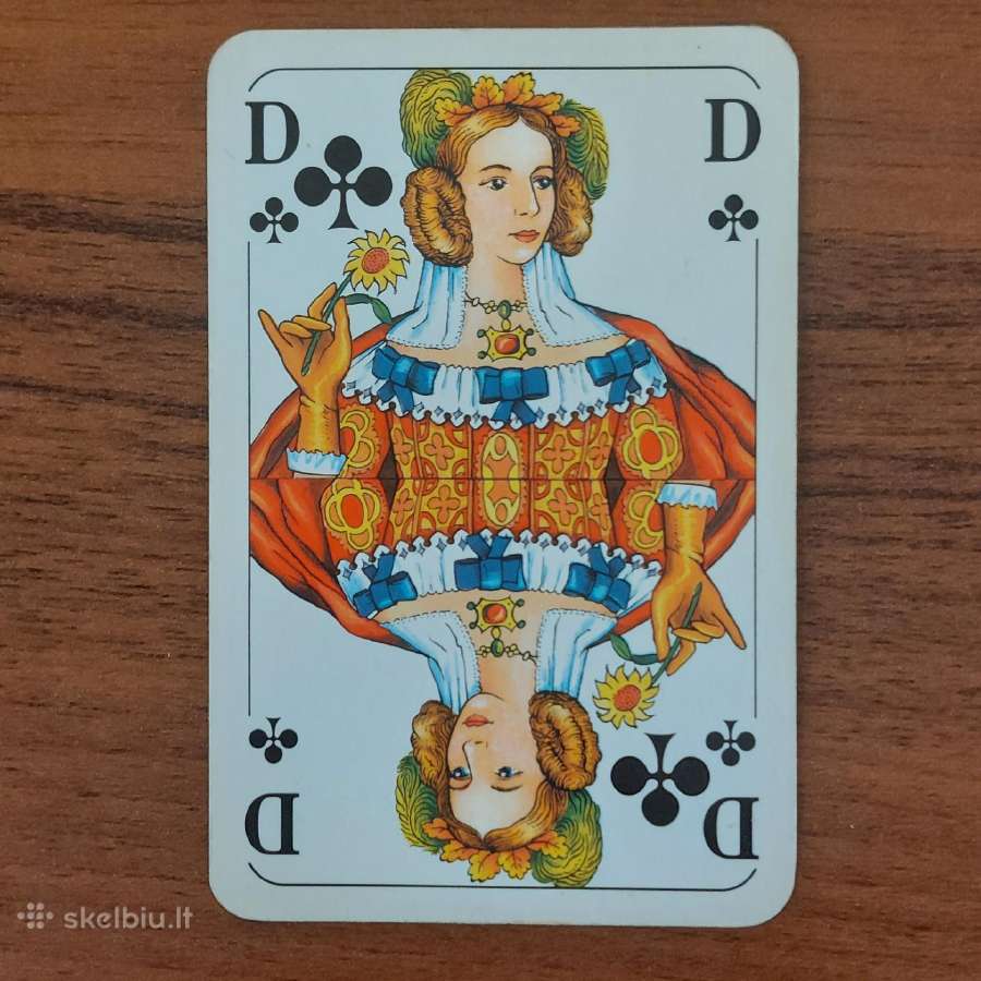 Vokiškas kortų komplektas ( 3 kortų kaladės ) - nuotraukos Nr. 19