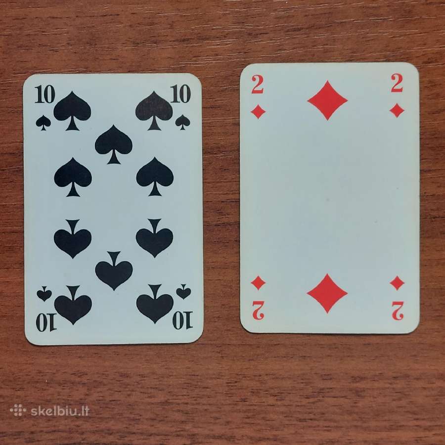 Vokiškas kortų komplektas ( 3 kortų kaladės ) - nuotraukos Nr. 31