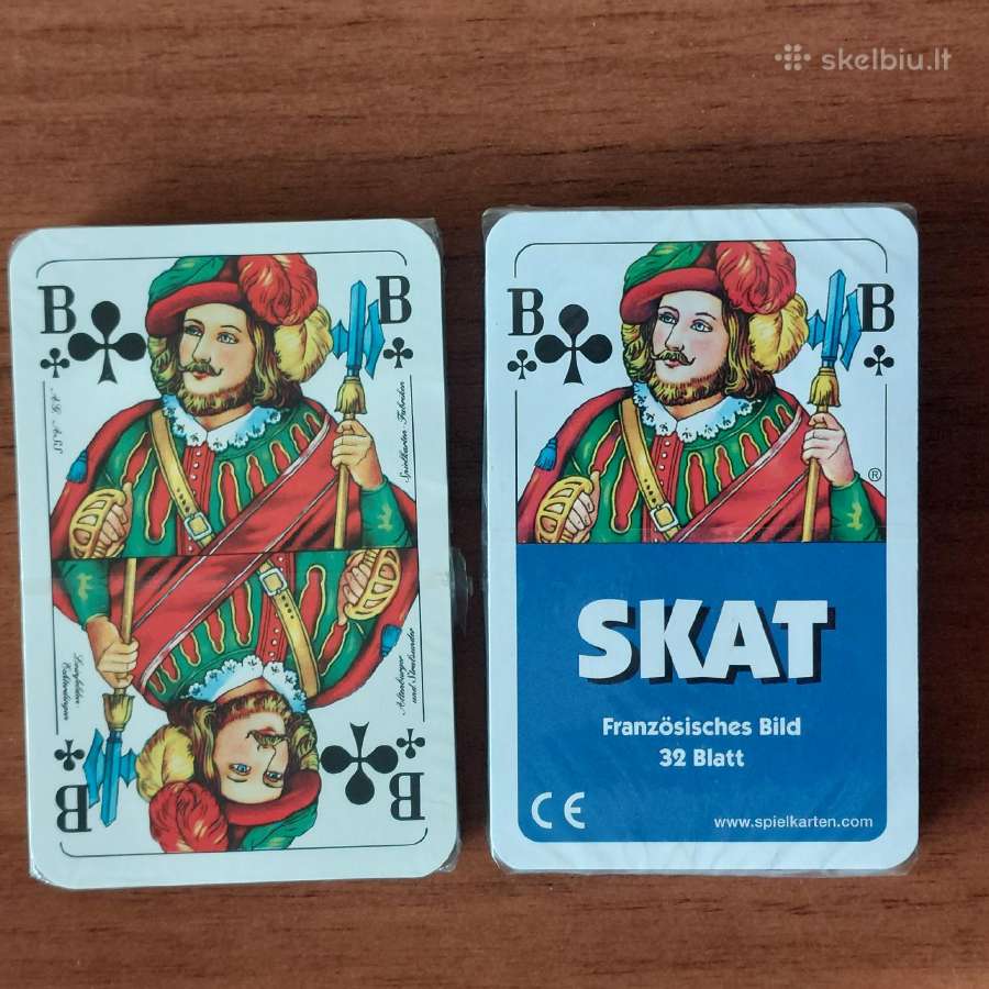 Vokiškas kortų komplektas ( 3 kortų kaladės ) - nuotraukos Nr. 34