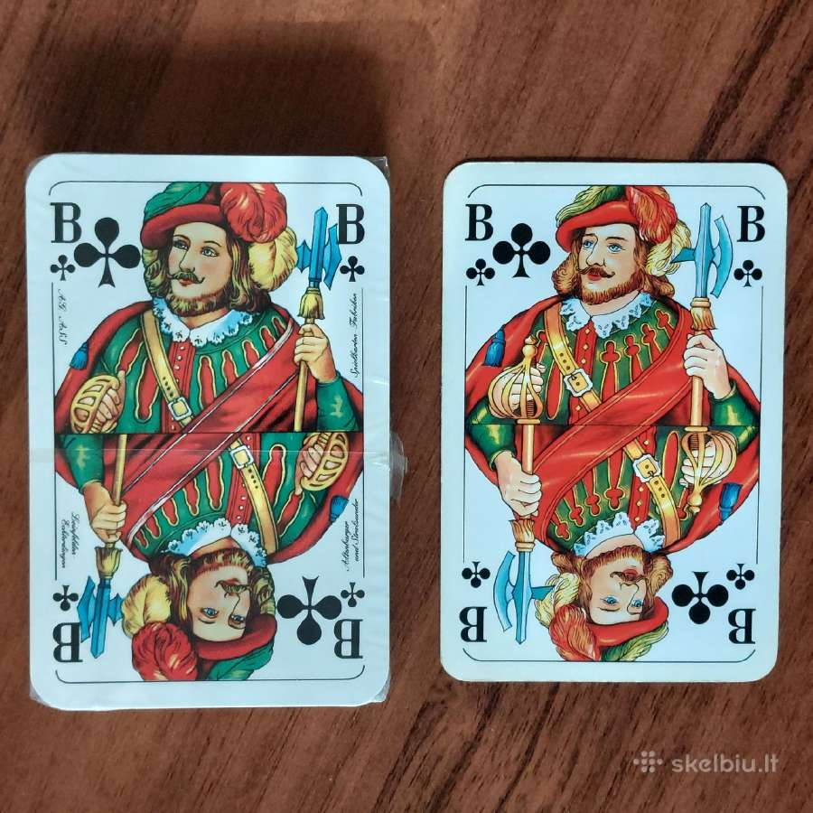 Vokiškas kortų komplektas ( 3 kortų kaladės ) - nuotraukos Nr. 36