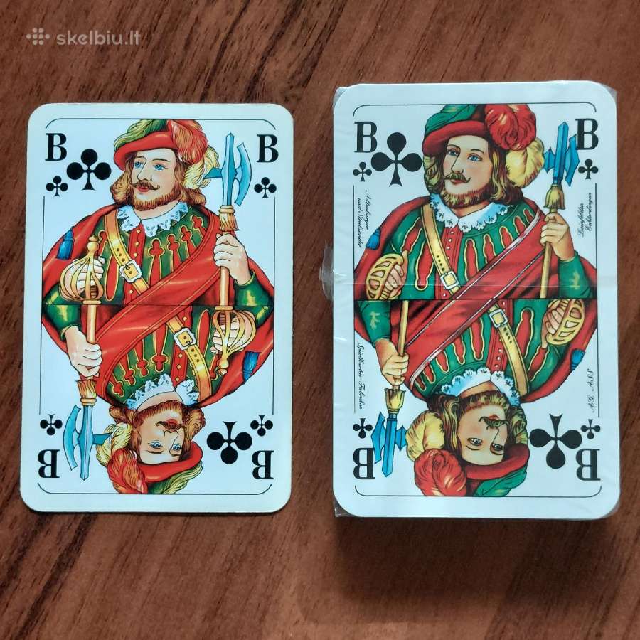 Vokiškas kortų komplektas ( 3 kortų kaladės ) - nuotraukos Nr. 37