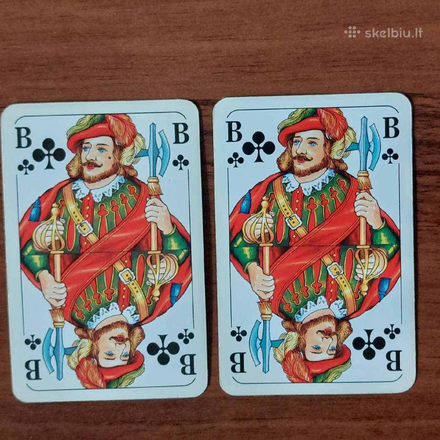 Vokiškas kortų komplektas ( 3 kortų kaladės ) - nuotraukos Nr. 38
