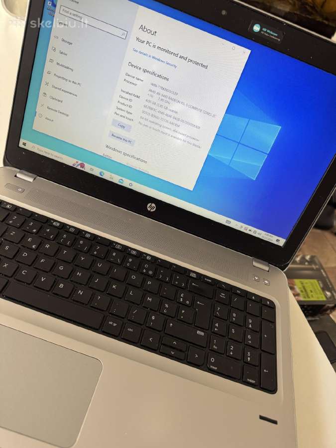 Hp 455 G4 15.4 Amd A9-9410 radeo. R5/4gb/256gb SSD