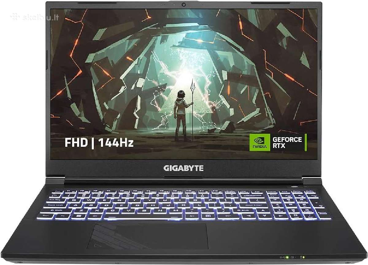 Nupirksiu nešiojama kompiuterį Gigabyte