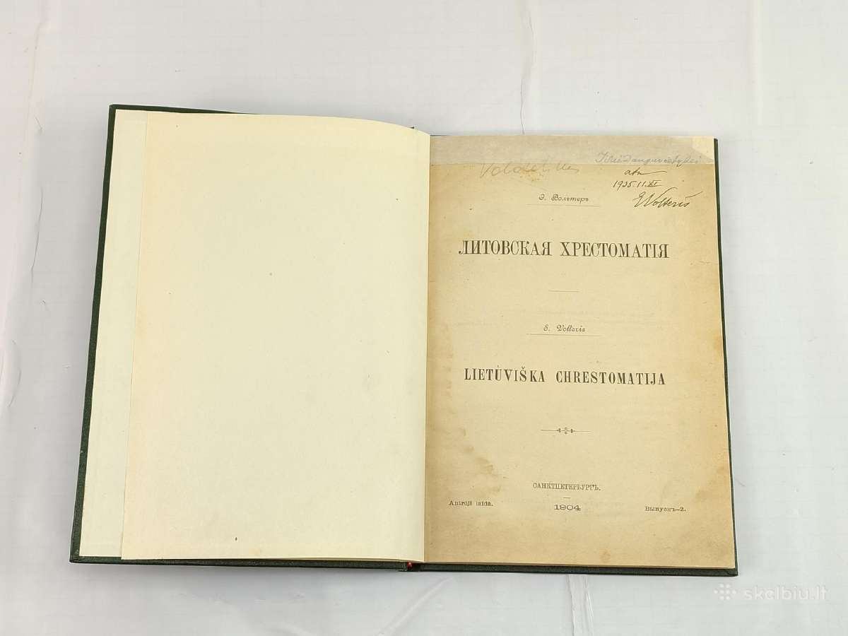 Lietuviška Chrestomatija 1904