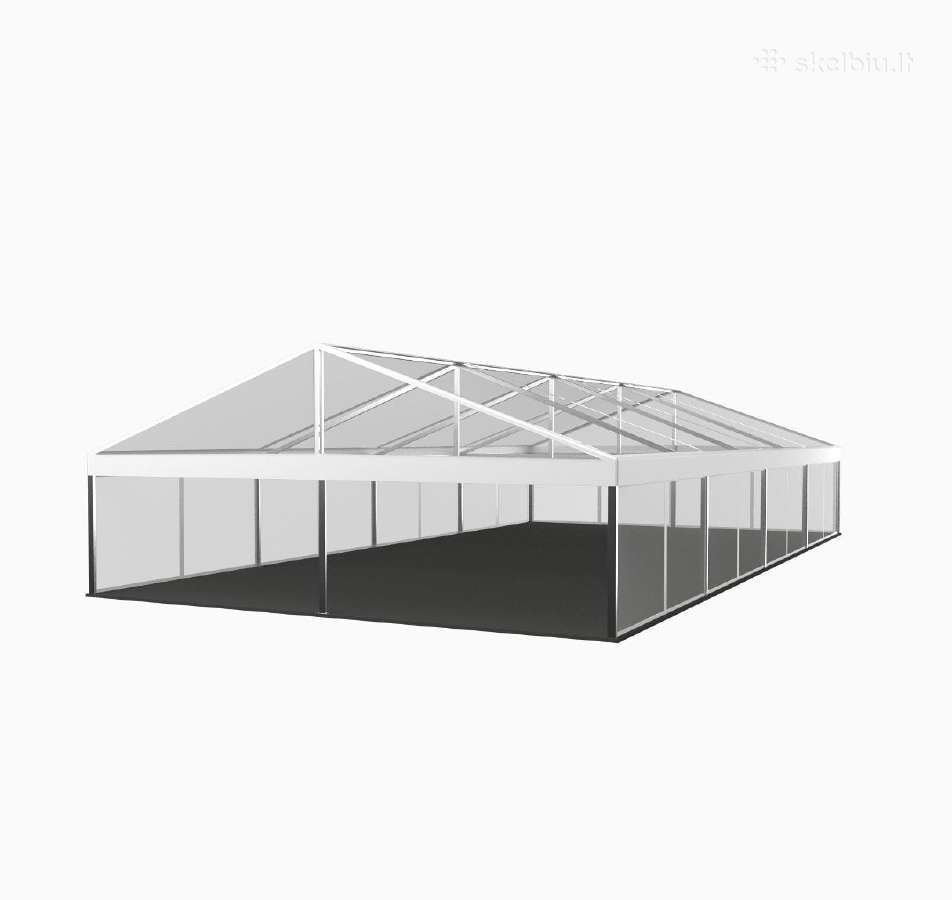 Naudoti skaidrūs tentiniai paviljonai - Pigiau - nuotraukos Nr. 3