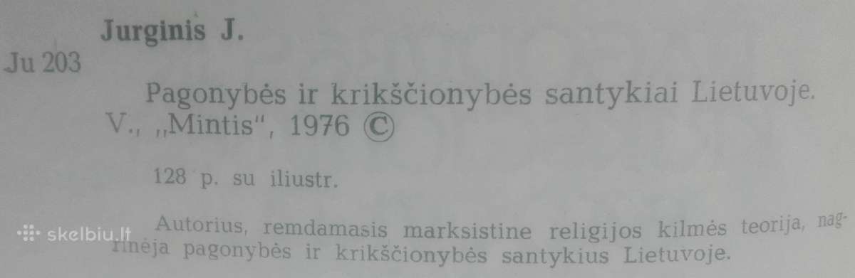1925. Pagonybės Ir Krikščionybės Santykiai Lietuvo - nuotraukos Nr. 2