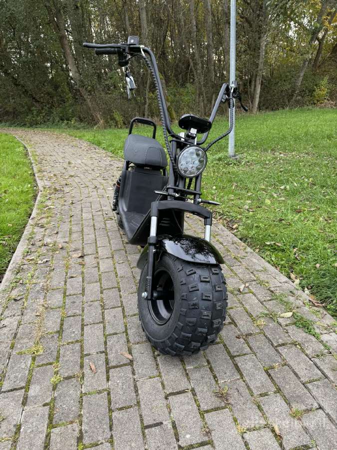 Elektrinis cioperis, motoroleris citycoco offroud - nuotraukos Nr. 4
