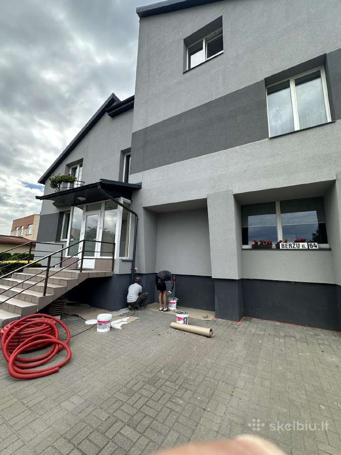 Fasado šiltinimas, namų renovacija, rekonstrukcija - nuotraukos Nr. 29