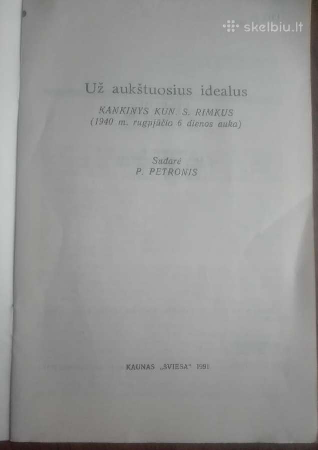 1928. Už Aukštuosius Idealus - nuotraukos Nr. 2