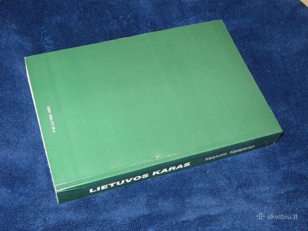 Knyga Lietuvos karas. Kęstutis Kasparas 1999 - nuotraukos Nr. 3