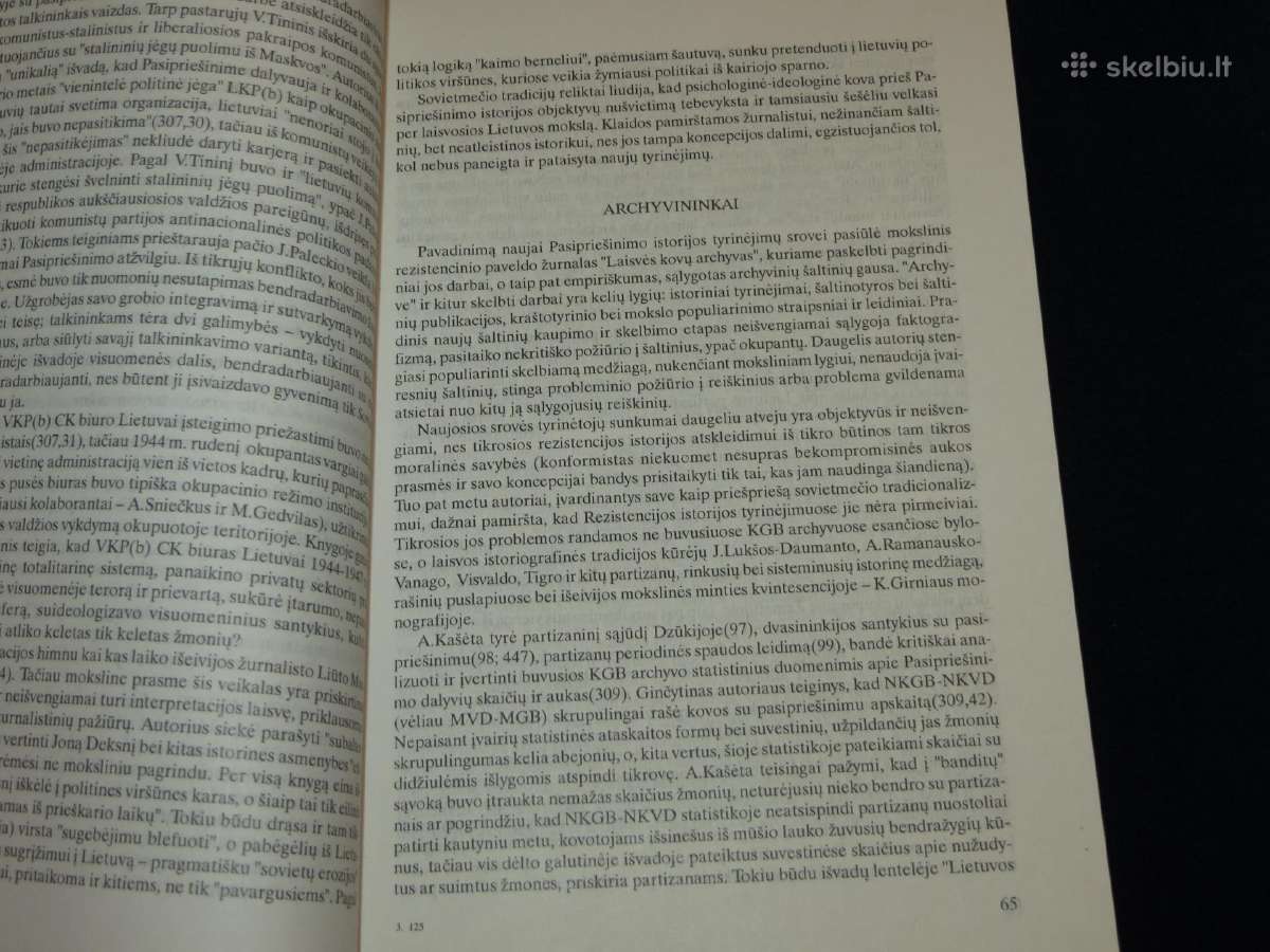 Knyga Lietuvos karas. Kęstutis Kasparas 1999 - nuotraukos Nr. 11