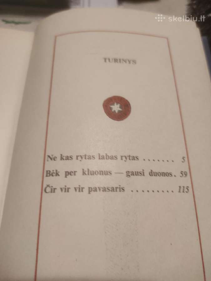 Knyga Čir vir vir pavasaris - nuotraukos Nr. 4