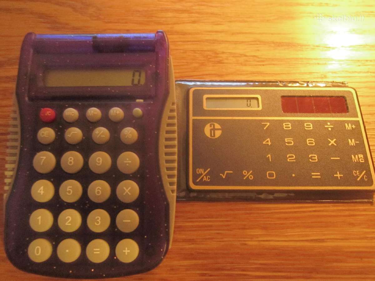Skaičiuotuvai sharp,canon,elektronika,casio ir kt. - nuotraukos Nr. 22