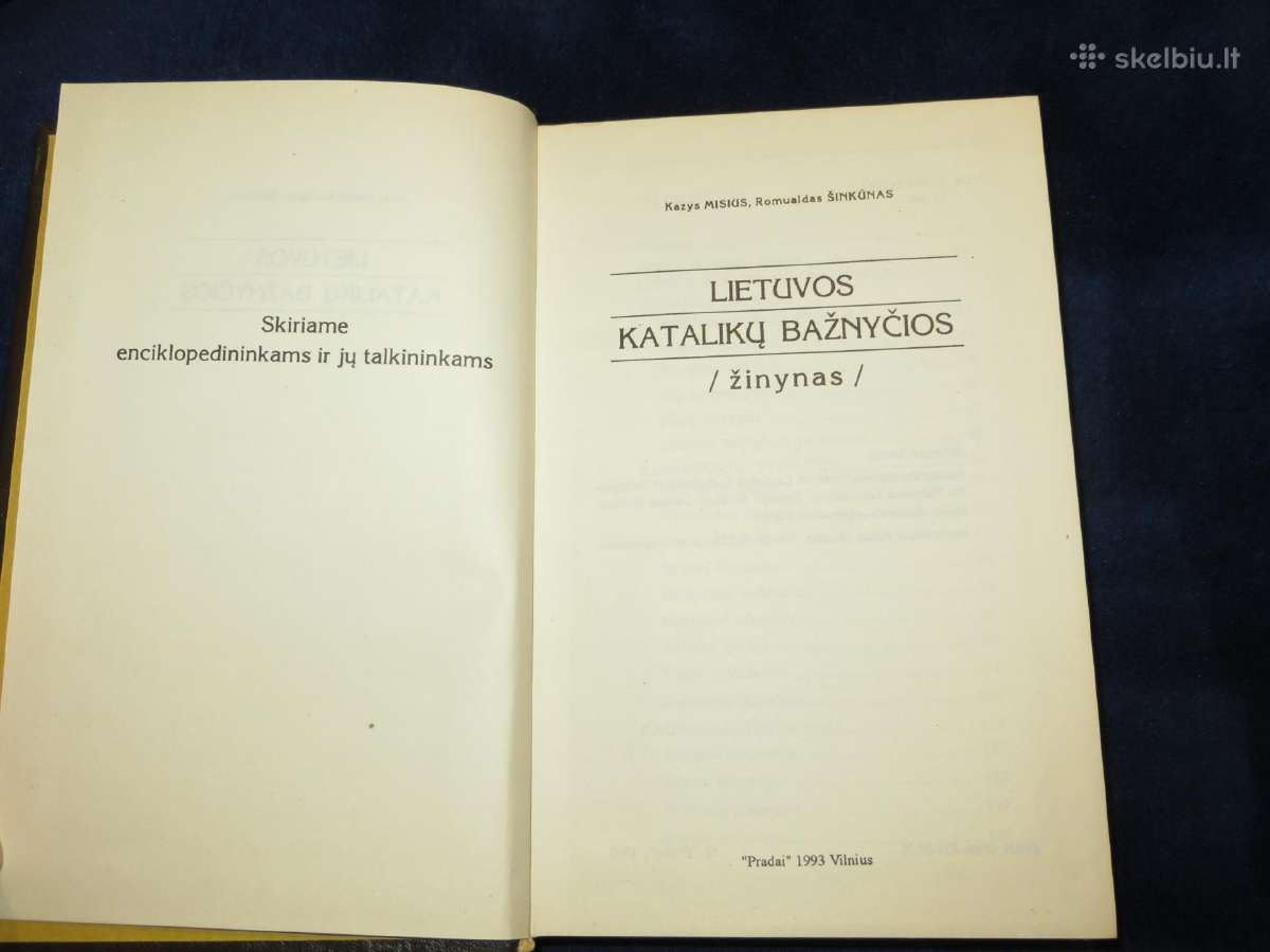 Knyga Lietuvos katalikų bažnyčios 1993 - nuotraukos Nr. 4