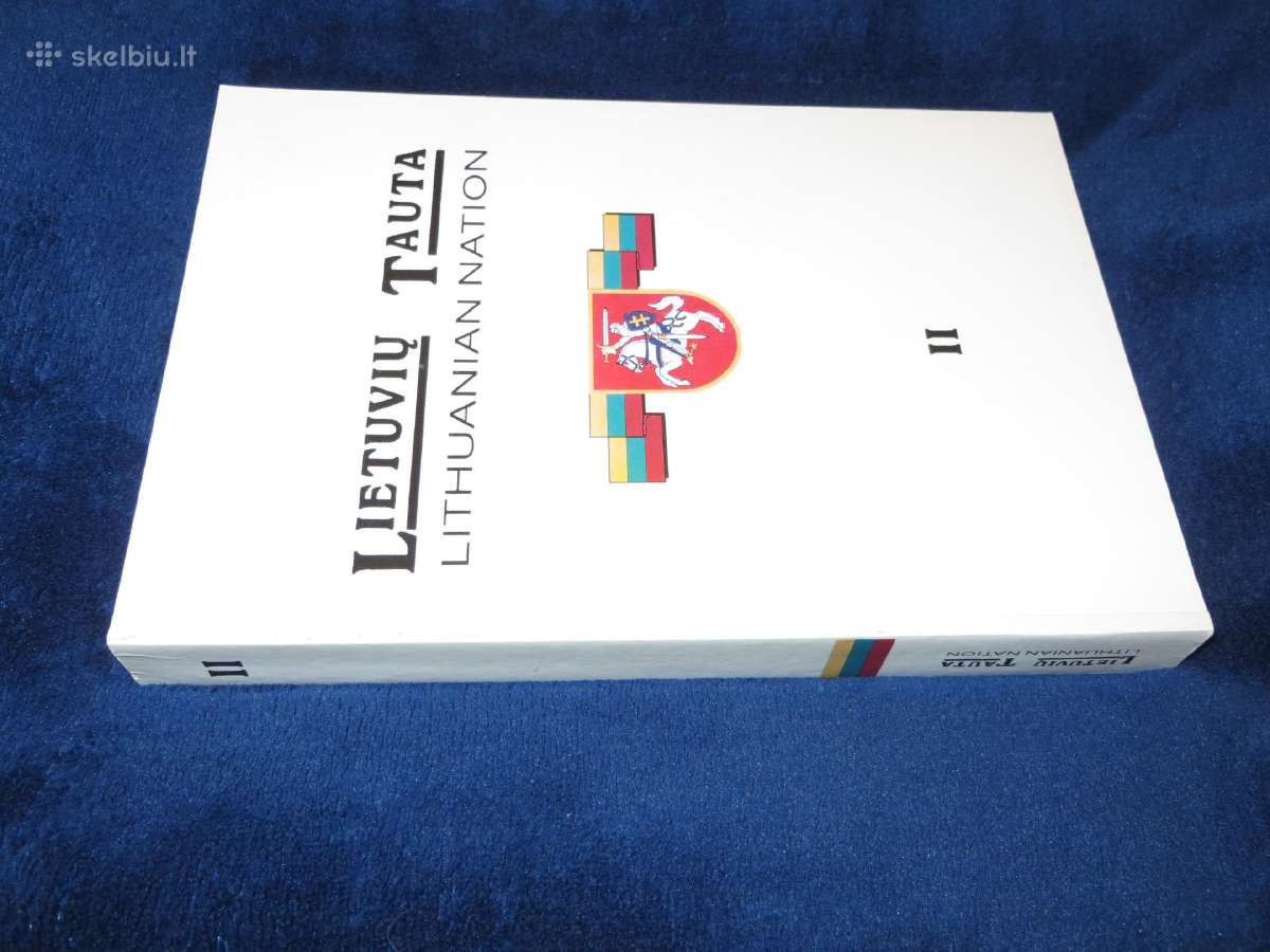 Knyga Lietuvių tauta 2-a knyga. A. Liekis 1998 - nuotraukos Nr. 2
