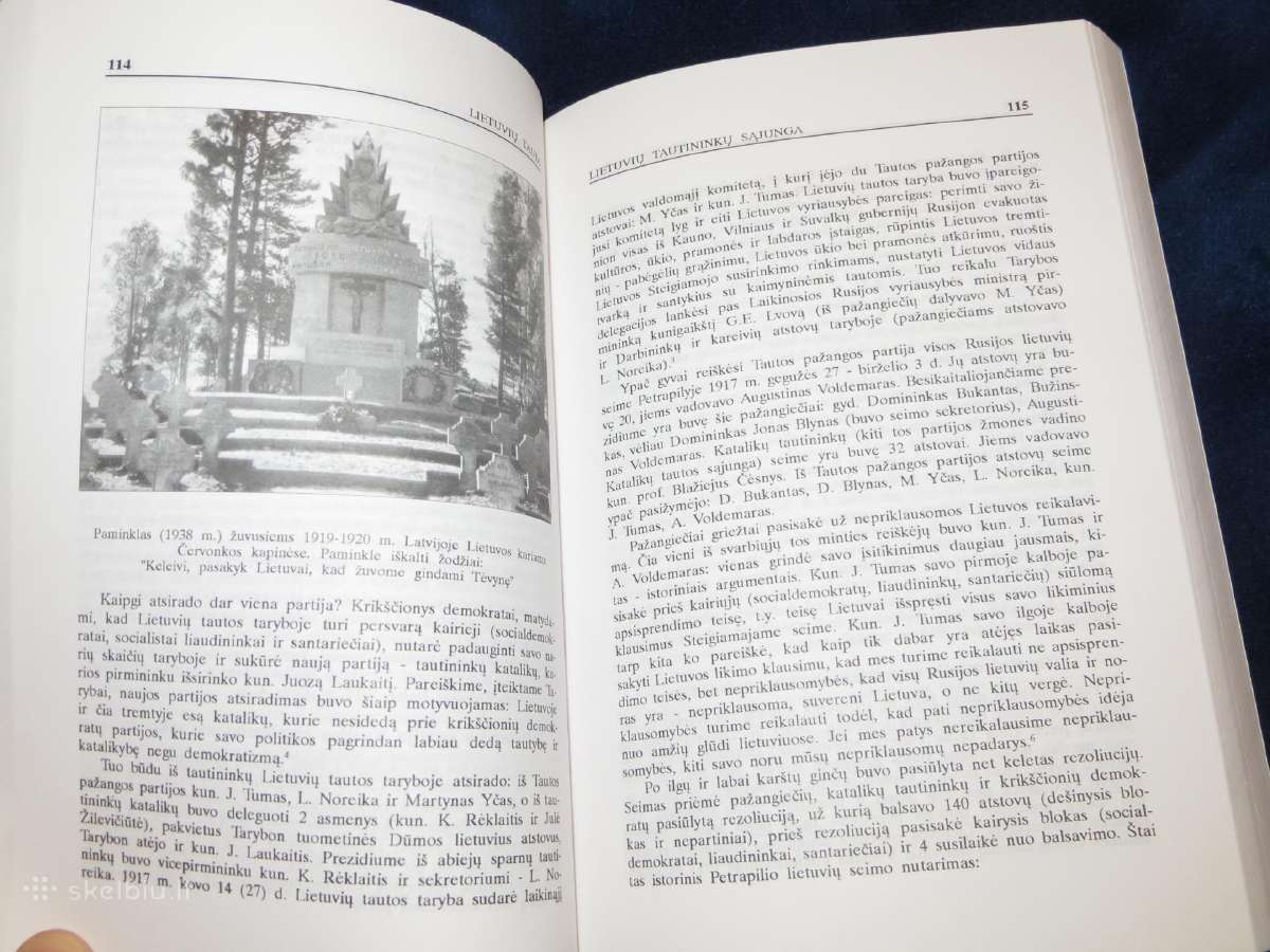 Knyga Lietuvių tauta 2-a knyga. A. Liekis 1998 - nuotraukos Nr. 9
