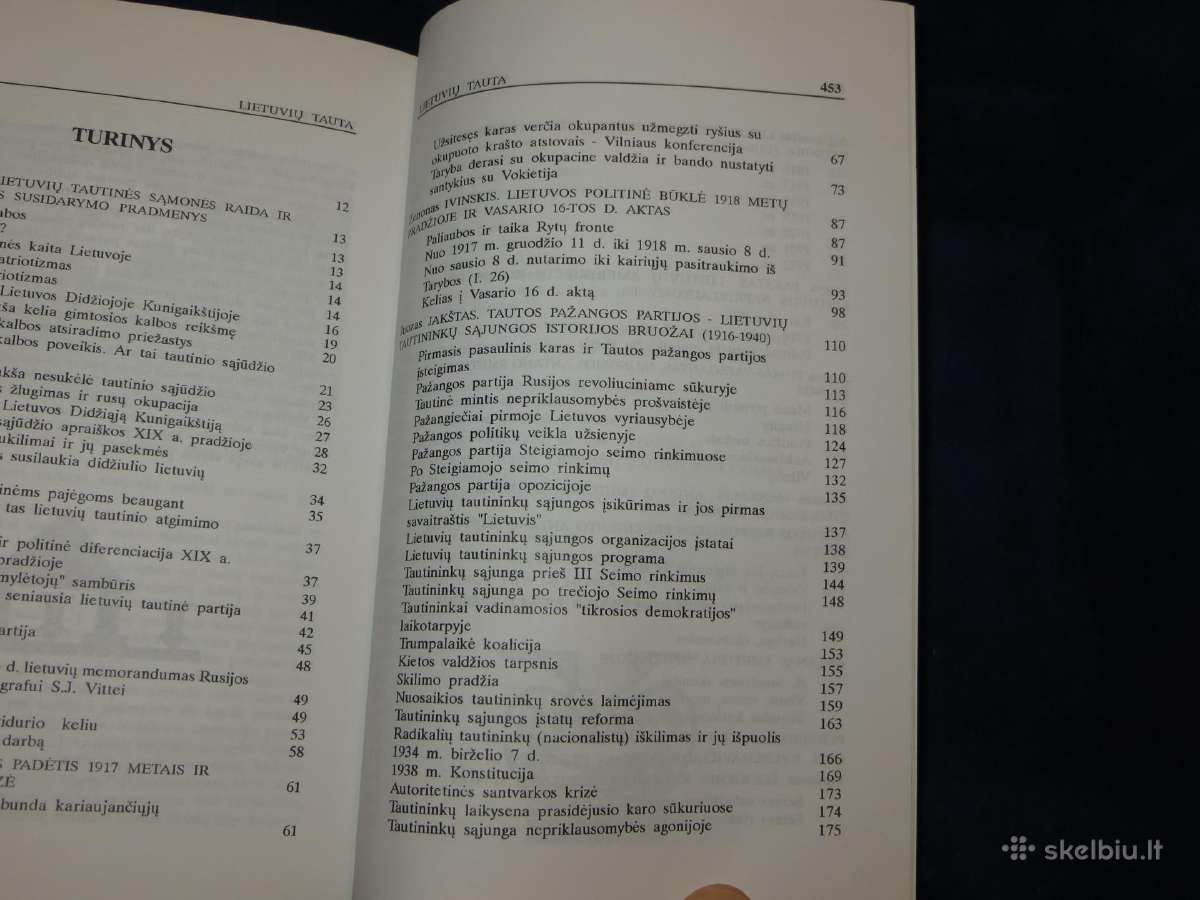 Knyga Lietuvių tauta 2-a knyga. A. Liekis 1998 - nuotraukos Nr. 16