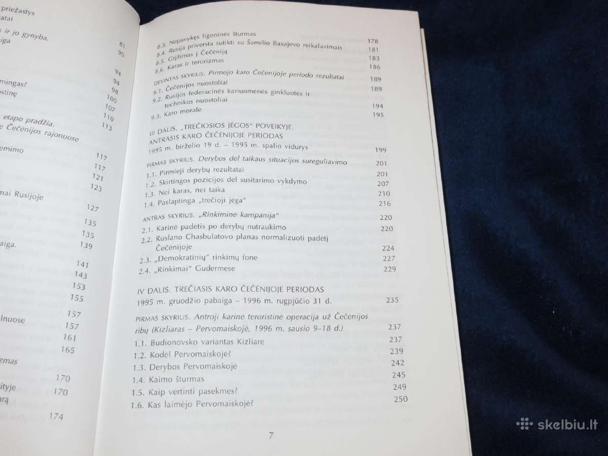 Knyga Čečėnijos karas S. Knezys 1997 - nuotraukos Nr. 6
