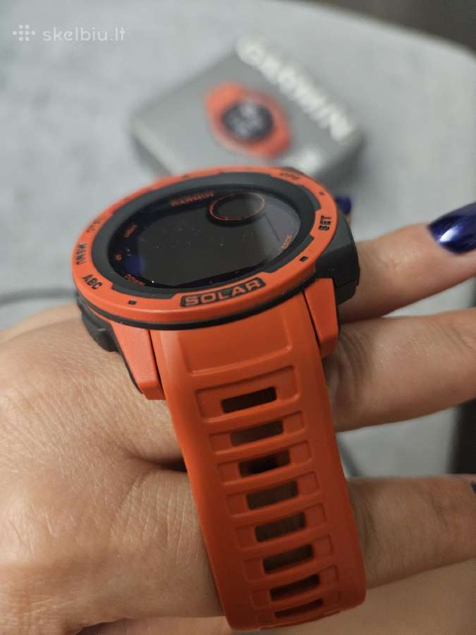 Garmin instinct solar laikrodis - nuotraukos Nr. 2